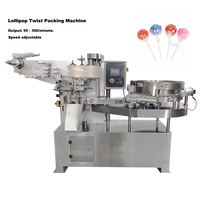 Machine de formage de bonbons durs de forme personnalisable pour ligne de production de sucette irrégulière Machine d'emballage à flux élevé