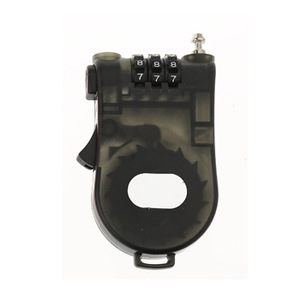 Cadenas à combinaison CH 31, cadenas mécanique portable pour vélo avec boutons, en plastique, pour vélo, scooter, poussette, bagages, casque - Product Image 2