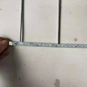 Piquets de jardin en acier galvanisé en forme de U de 6 pouces à tête plate, à tige lisse, pour aménagement paysager, barrière, couvre-sol et tuyau d'irrigation - Product Image 5