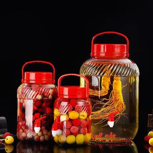 برطمان زجاجي كبير للبيع بالجملة ، زجاج شفاف - Product Image 5