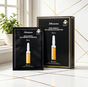 Masque en feuille JMsolution Water Luminous SOS Ampoule Vita Mask Plus 10 pièces, acide hyaluronique, blanchissant, pour le visage, tous types de peau - Product Image 1