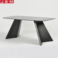 Table de salle à manger en pierre moderne de bonne qualité pour la salle à manger