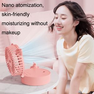 <span class=keywords><strong>Ventilador</strong></span> USB Plegable Mini para Compras en Línea, <span class=keywords><strong>Ventilador</strong></span> Nano con Niebla de Hielo para Estudiantes, Luz Nocturna Colorida, <span class=keywords><strong>Ventilador</strong></span> Humidificador con Spray - Product Image 6