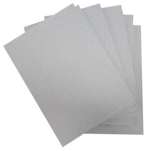 Rouleau de papier gris en carton pour couverture de carnet - Product Image 5