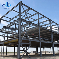 Edificio Prefabricado de Acero de Varios Pisos para Proyectos de Almacenes, Estructura de Acero y Sistema de Paneles Sándwich Aislados, Diseño Personalizado