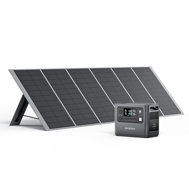 1200w Campsite Summer Portable Power Station Lifepo4 with 400w Solar Panel Outdoor Camping Portable Power Station