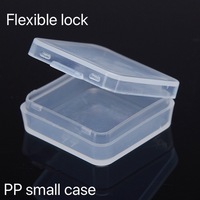 Boîte de rangement en plastique PP écologique - Plastique rigide transparent recyclable, couleur personnalisable, certifiée ROHS pour pilules, liquides, produits sexuels