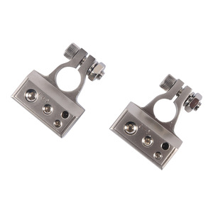 Screw <b>Terminals</b> Brass Car Audio Battery <b>Terminal</b> Positive Negative Universal Fit - Product Image 3