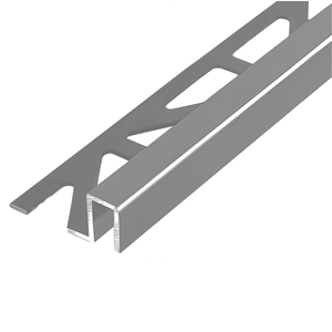 Bande de finition décorative autocollante en aluminium minimaliste de forme carrée pour bordures de carrelage, protection des bords muraux - Product Image 5