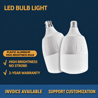 Ampoule LED à haut lumen, sans scintillement, économe en énergie, E27 B22, large plage de tension, éclairage domestique intérieur, usine OEM