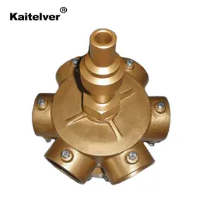 4 6 8 10 holes aluminum alloy and brass rotating sprinkler head for cooling tower water distributor