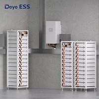 Batteries lithium-ion Deye Ess BOS-A 10kwh 20kwh 30kwh 40kwh 50kwh, pack de batteries LiFePO4 haute tension 200ah, stock allemand