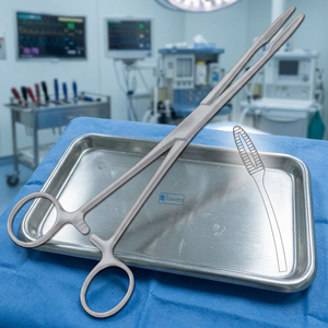 Pinces de Gross Maier, instrument chirurgical manuel pour la chirurgie générale, certifié CE Classe I - Product Image 4