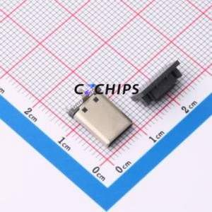 XUBM-0339-A03 USB Connector SMD Connector ( Connector Type: Type-C )( Protocol Standard: USB 3.1 )( Gender: Male ) - Product Image 1