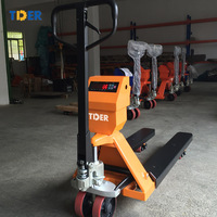 Fournisseur de transpalettes TDER Transpalette électrique avec balance 2 tonnes 3 tonnes 5 tonnes