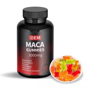 OEM Maca özü Taffy doğal erkek enerji takviyesi siyah Maca kök geliştirme erkekler ve kadınlar için popo güçlendiriciler canlılık - Product Image 3