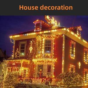 Nhà Máy Outlet tùy chỉnh <span class=keywords><strong>LED</strong></span> Đèn giáng sinh kỳ nghỉ ngoài trời cây trang trí năng lượng mặt trời chuỗi đèn - Product Image 5