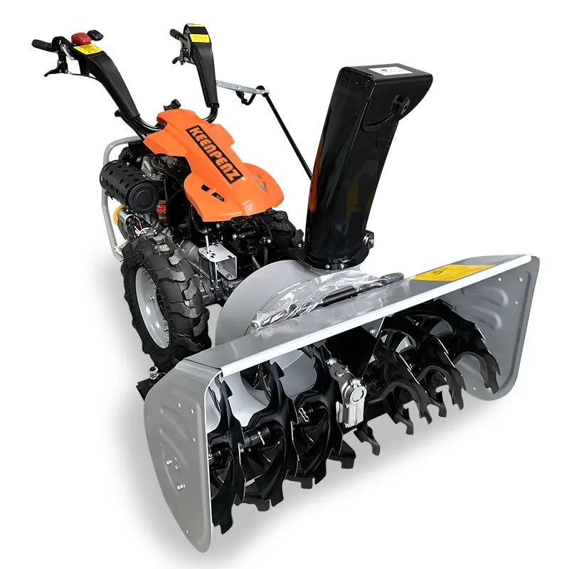 Goedkope Fabriek Prijs Elektrische Diesel Sneeuw Blower Oem 13 15HP Benzine Roller Borstel Snowplow Voor Truck