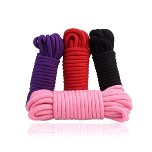 Bán Buôn 3Mm 4Mm Bông Macrame Dây Không Thấm Nước Tráng Bện Lashing Dây Cho Giày Túi Hàng May Mặc Màu Bông Sợi Dây Thừng - Product Image 5