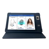 Precio de fábrica Android Industrial biométrico FAP20 escáner de huellas dactilares tableta resistente Android 14 Tablet PC con lector de huellas dactilares