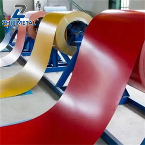 Bobina de acero galvanizado prepintado PPGI <span class=keywords><strong>RAL</strong></span> 9002 9012 <span class=keywords><strong>3005</strong></span> bobina de hoja de techo recubierta de color para construcción y Panel de pared - Product Image 4