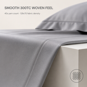 Silver Infused <strong>Bed</strong> Sheets Cooling <strong>Bed</strong> Organic Cotton Pillowcase and Sheet <strong>Set</strong> for Home Hotel - Product Image 5