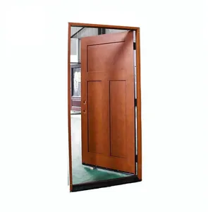 Fangda – panneau de secoueur moderne à noyau solide, pour <span class=keywords><strong>porte</strong></span> intérieure présuspendue, pour hôtel - Product Image 1