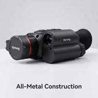 Lunette thermique Wi-Fi Sytong LM02-25LRF pour la chasse, enregistrement vidéo et prise de photos, télémètre laser 1000m