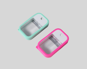 ขวดพลาสติกทรงสี่เหลี่ยมขนาด 45 มล. สำหรับน้ำหอม โทนเนอร์ แบบพกพา ปรับแต่งได้ คุณภาพพรีเมียม - Product Image 3