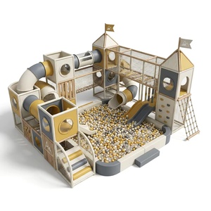 <span class=keywords><strong>Castillo</strong></span> Inflable <span class=keywords><strong>de</strong></span> Lujo Estilo Nórdico, Equipo <span class=keywords><strong>de</strong></span> Juegos Interior con Gran Piscina <span class=keywords><strong>de</strong></span> Pelotas y Red <span class=keywords><strong>de</strong></span> Túneles <span class=keywords><strong>de</strong></span> 4 Niveles para Centros Comerciales - Product Image 1