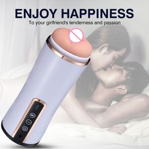 Copa masturbadora masculina automática, masturbación potente con vibración, pene, Vagina Real, bolsillo eléctrico, juguete sexual para hombres - Product Image 4