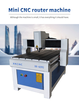 Machine de fraisage CNC XUNKE en promotion, 3 axes, système NC Studio, contrôleur DSP, pour PVC, MDF, bois, modèle 6090