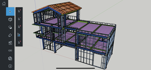 Custom Modern Design Taxa de Aço Estrutura House Building - Product Image 2