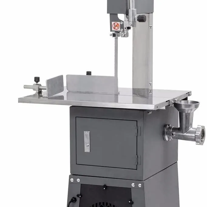 Elektrikli kemik kesici makinesi profesyonel kasap metal kesme makinesi şerit testere değirmeni sosis dolum makinası JG-250