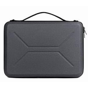 Sac pour ordinateur portable résistant aux chocs, mallette d'affaires portable, grande capacité, coque rigide en EVA, sac bandoulière, mallette en aluminium - Product Image 3