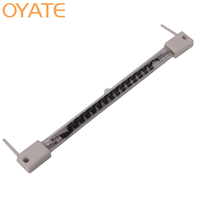 Tube chauffant infrarouge en fibre de carbone 220V 500W, chauffage constant au quartz pour couveuse de poussins nouveau-nés en élevage