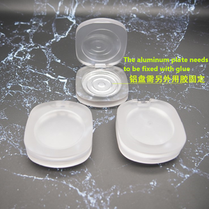 Boîte en plastique transparente carrée vide de 4 g pour fard à paupières, crème, rouge à lèvres, blush, paillettes, <span class=keywords><strong>plaque</strong></span> de diamants - Product Image 3