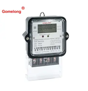 Factory Single-phase Digital Electronic Kwh Active Reactive Energy Meter RS485