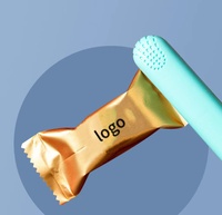 Sacs en aluminium avec impression numérique de champignon écrou en plastique PE avec thermoscellage sur 3 côtés pour la sécurité alimentaire des barres de chocolat et des bonbons