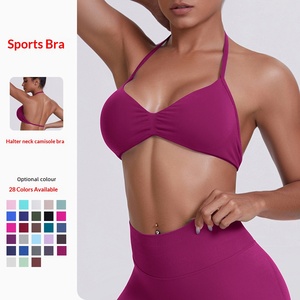 Custom Seamless Sling Sports Beauty Back High Strength Gathering Running Yoga Sports Bra Activewear Yoga <strong>Clothes</strong> <strong>Women</strong> - Product Image 1