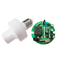 Kit de prise de lampe avec interrupteur à télécommande sans fil, sortie AC220V 220V / 1200W, contrôleur de maison intelligente