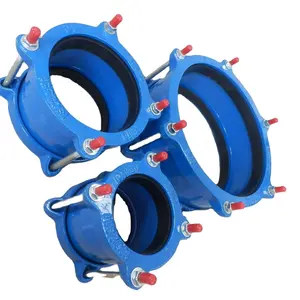 Ductile Iron Pipe Fitting Flange Adaptor DN50 Pn16 China Factory Pipe Universal Coupling