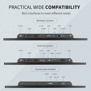 Touchwo tất cả-trong-một <span class=keywords><strong>Android</strong></span> Win Touch Panel PC với đứng tùy chỉnh màn hình cảm ứng màn hình cho nhà bếp bán lẻ DVI giao diện - Product Image 4