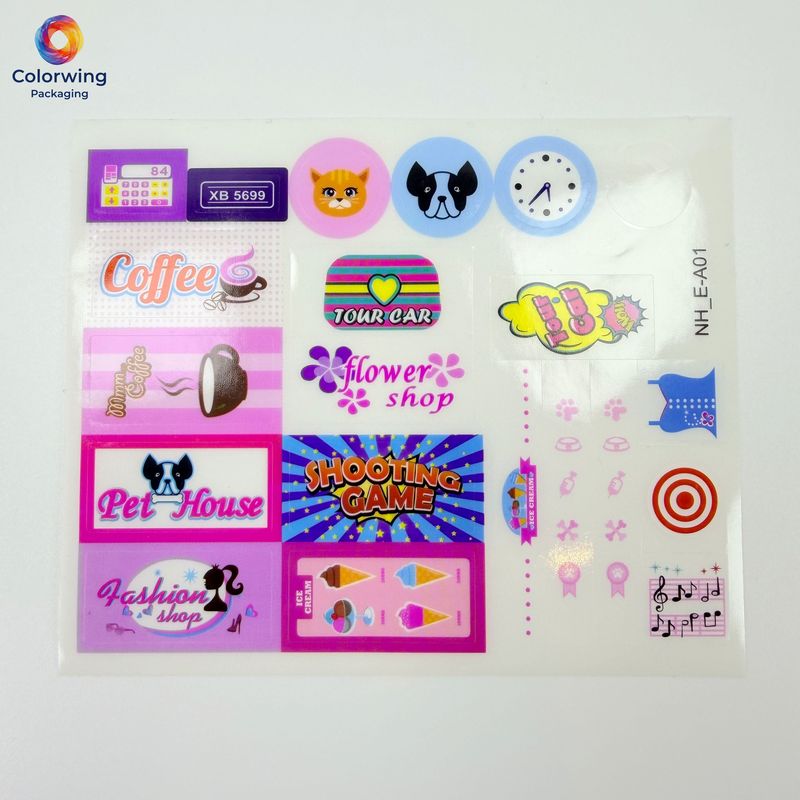 Custom Self Adhesive Luxurious 100 Pcs