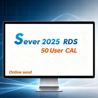 Server 2019 远程桌面服务 Server 2021 2025 RDS 50 个用户许可证 2022 个设备许可证 全球版 快速激活