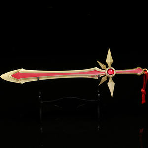 Espada de Juguete Pequeña de Aleación de Zinc, Totalmente Metálica, Espada de Leona del <span class=keywords><strong>Amanecer</strong></span> Radiante de League of Legends, 30 cm, 210 g - Product Image 4