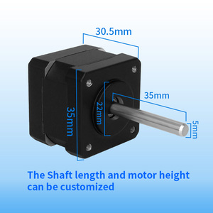 Moteur pas à pas hybride biphasé <span class=keywords><strong>RB</strong></span> NEMA14 17 23 34 à couple élevé et silencieux pour éclairage de scène, moteur de tête mobile <span class=keywords><strong>DMX</strong></span> - Product Image 4