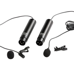 <span class=keywords><strong>BOYA</strong></span> BY-M4C <span class=keywords><strong>XLR</strong></span> Clip Collar Lavalier Microphone Mic for Camcorders - Product Image 5