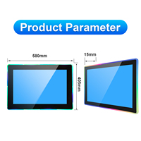 22-Zoll-LED-Kapazität Touchscreen-Monitor für Wms