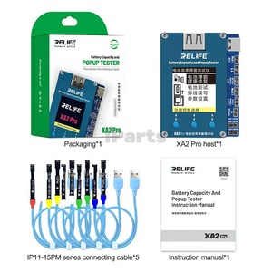 เครื่องมือทดสอบประสิทธิภาพแบตเตอรี่ IParts Relife <span class=keywords><strong>XA2</strong></span> Pro สำหรับซ่อม iPhone 11 ถึง 15 Pro Max - Product Image 3